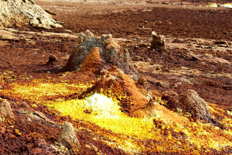 “Chimneys” produced by iron and sulfur deposits. Image: Felipe Gomez/Europlanet 2020 RI